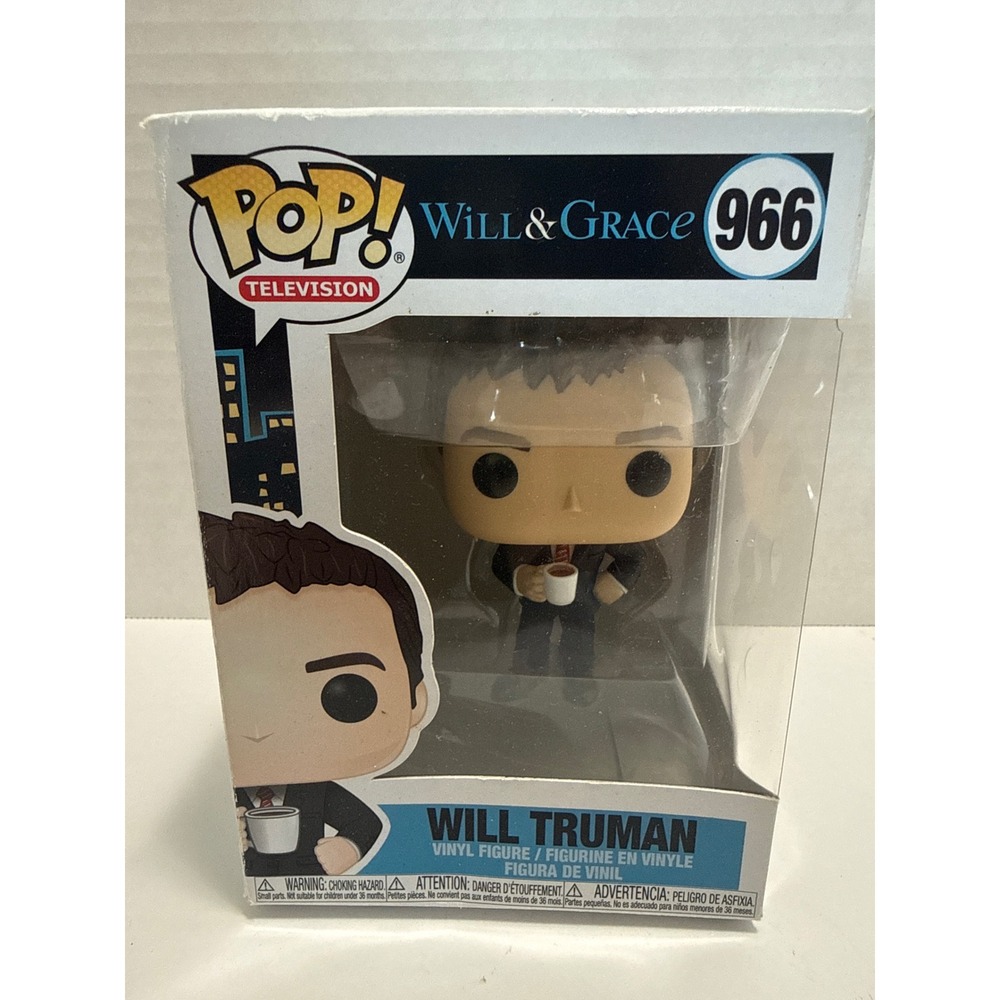 Funko Pop Will & Grace Will Truman 966 Vinyl Figure NBC Television Collectible